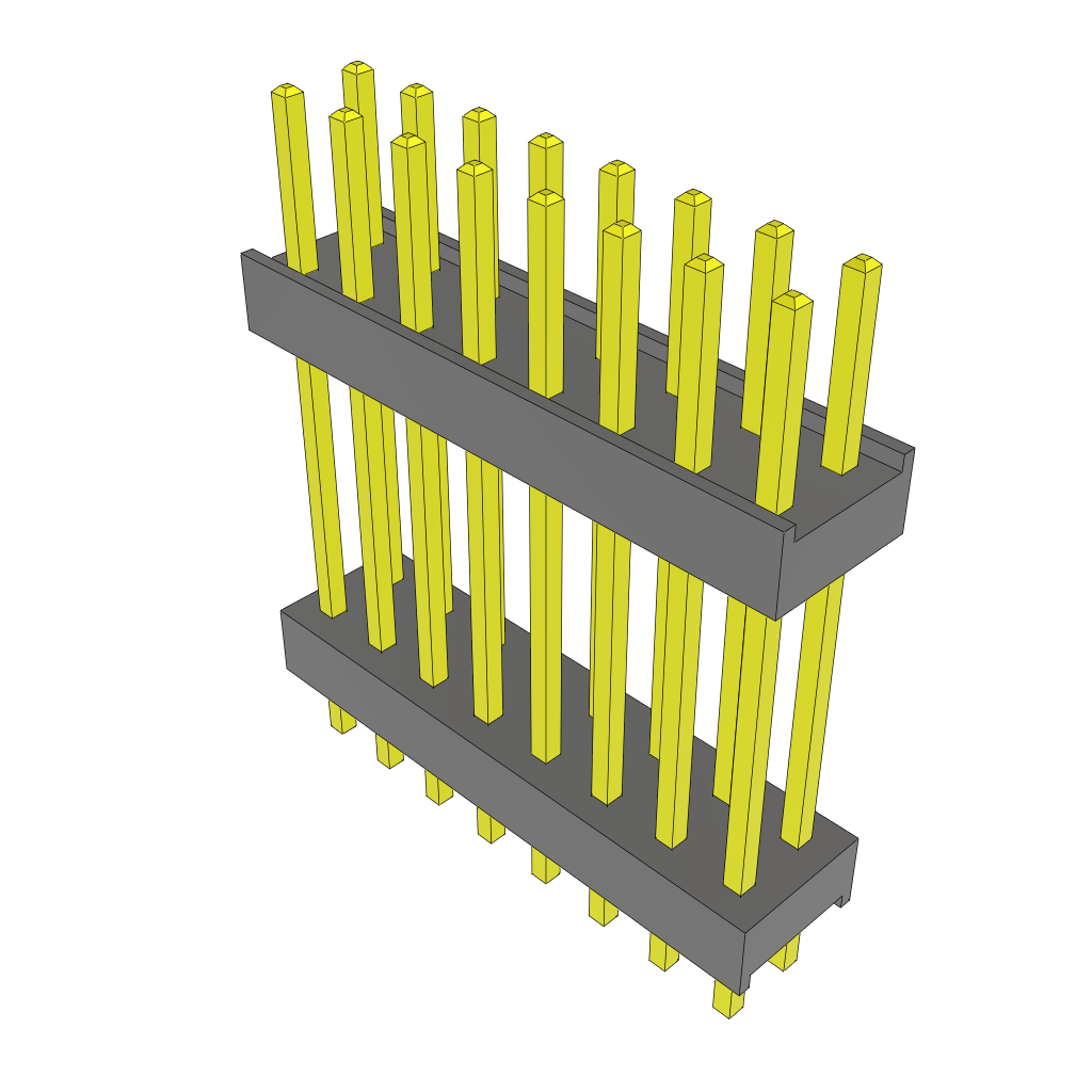 All Parts Connectors Backplane Connectors Hard Metric Connectors DW-08-11-L-D-620 by Samtec