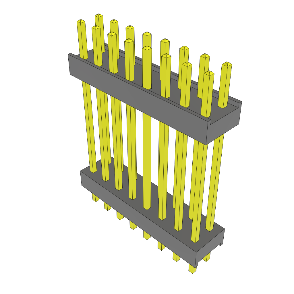 All Parts Connectors Backplane Connectors Hard Metric Connectors DW-08-12-T-D-763 by Samtec
