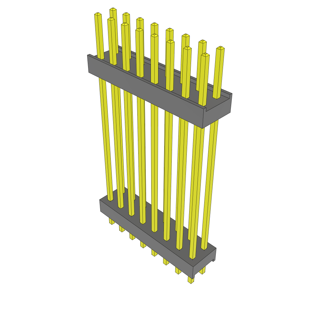All Parts Connectors Backplane Connectors Hard Metric Connectors DW-08-14-F-D-1095 by Samtec