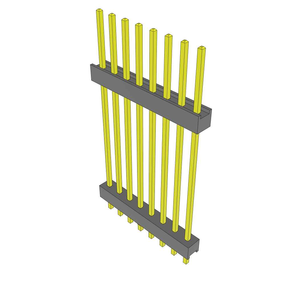 All Parts Connectors Backplane Connectors Hard Metric Connectors DW-08-14-T-S-999-LL by Samtec