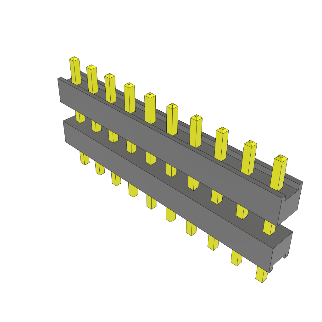 Board to Board & Mezzanine Connectors DW-10-17-G-S-285 by Samtec