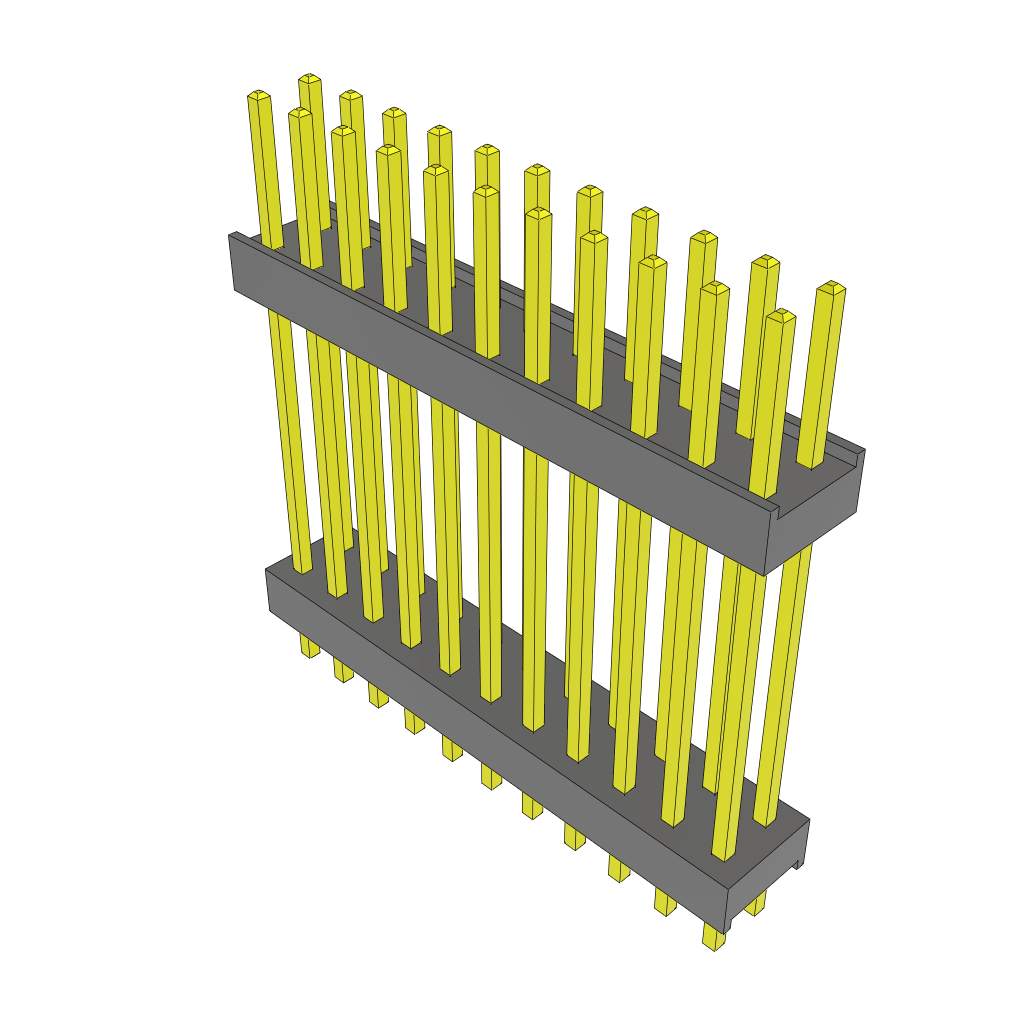 All Parts Connectors Backplane Connectors Hard Metric Connectors DW-11-20-L-D-780 by Samtec