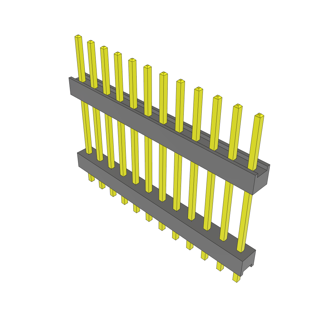 All Parts Connectors Backplane Connectors Hard Metric Connectors DW-12-11-L-S-585 by Samtec