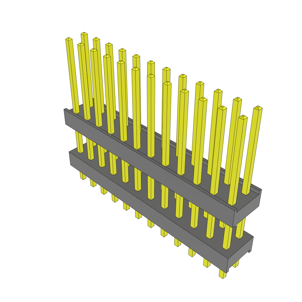 All Parts Connectors Backplane Connectors Hard Metric Connectors DW-12-11-T-D-395 by Samtec