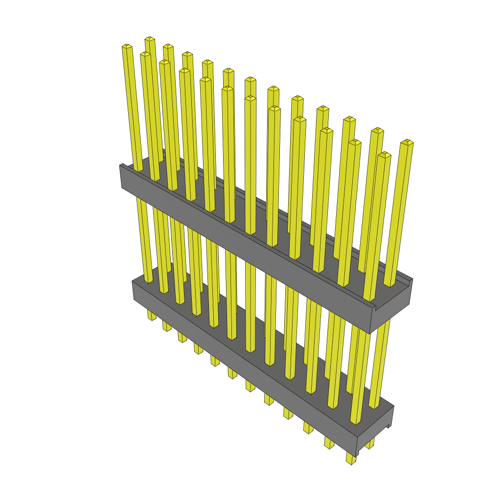 All Parts Connectors Backplane Connectors Hard Metric Connectors DW-12-13-S-D-650 by Samtec