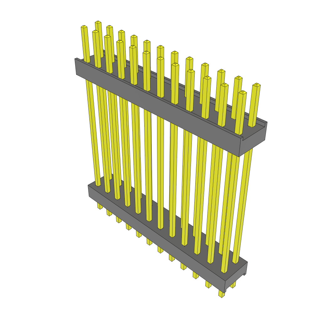 All Parts Connectors Backplane Connectors Hard Metric Connectors DW-12-19-G-D-1024 by Samtec