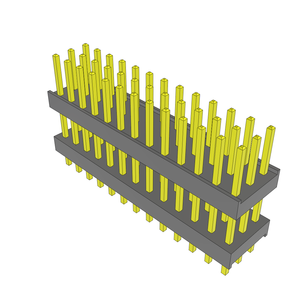 All Parts Connectors Backplane Connectors Hard Metric Connectors DW-13-09-F-T-400 by Samtec