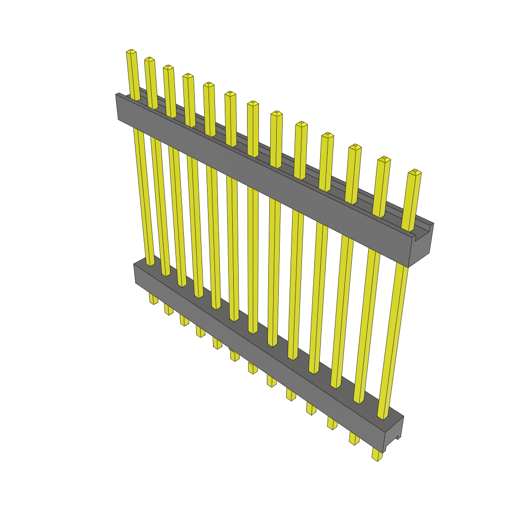 All Parts Connectors Backplane Connectors Hard Metric Connectors DW-13-20-T-S-855-LL by Samtec