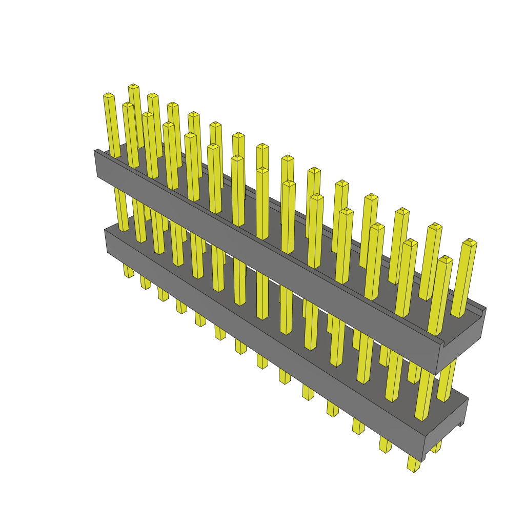 All Parts Connectors Backplane Connectors Hard Metric Connectors DW-14-09-G-D-415 by Samtec