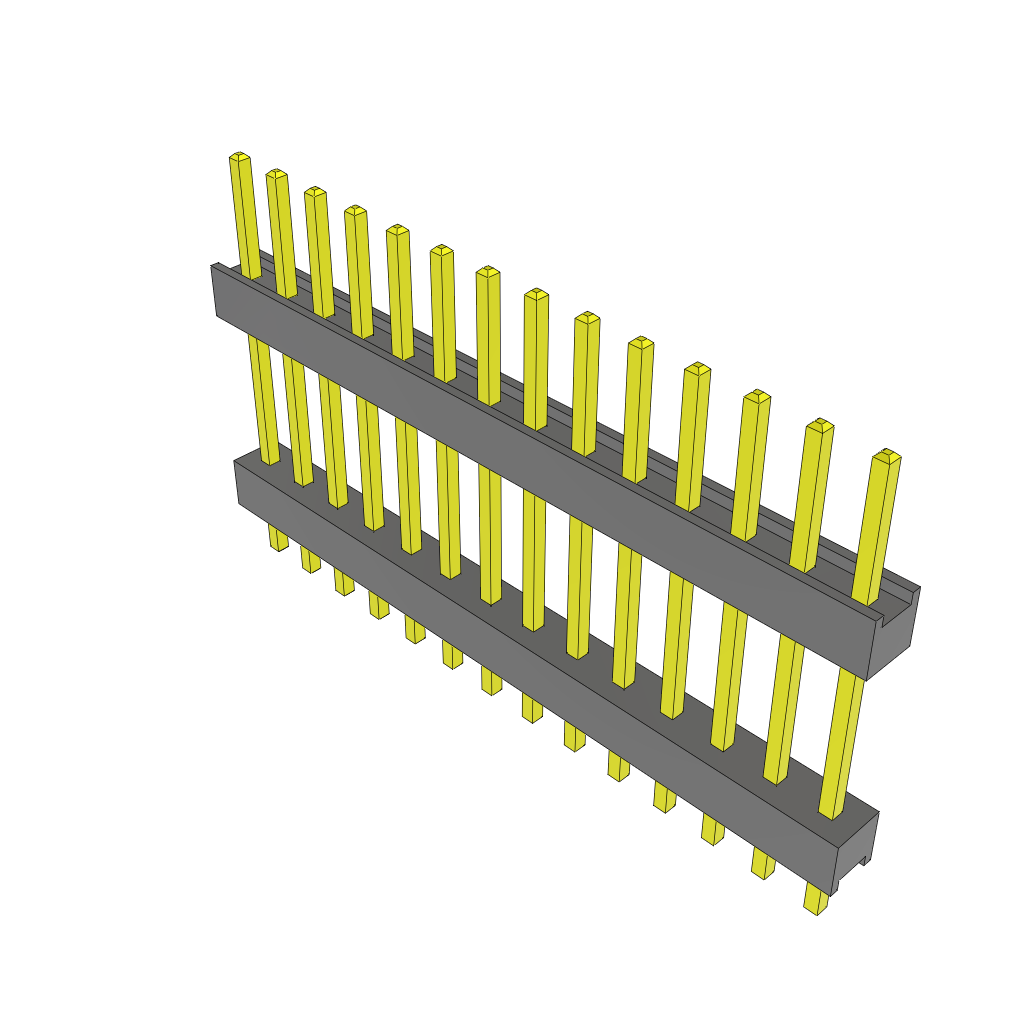 All Parts Connectors Backplane Connectors Hard Metric Connectors DW-14-10-G-S-511 by Samtec