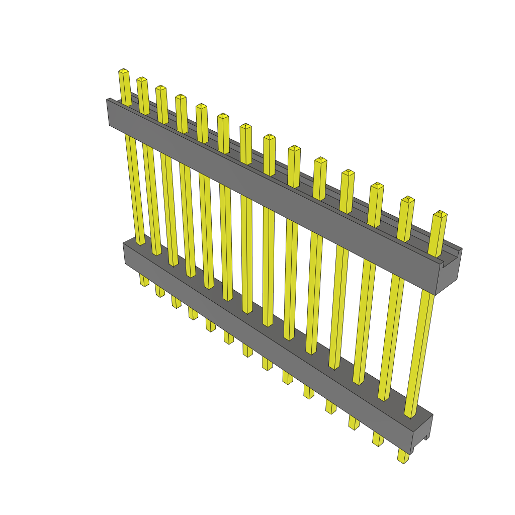 All Parts Connectors Backplane Connectors Hard Metric Connectors DW-14-11-T-S-709 by Samtec