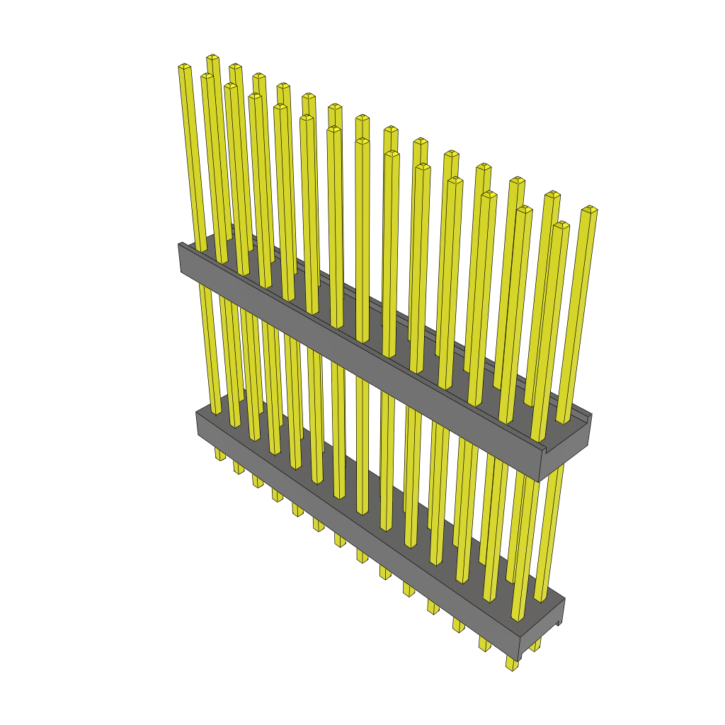 All Parts Connectors Backplane Connectors Hard Metric Connectors DW-14-14-T-D-750 by Samtec