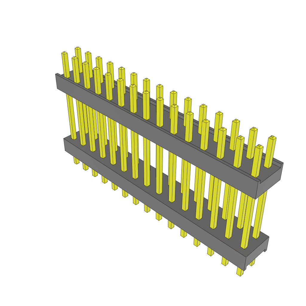 All Parts Connectors Backplane Connectors Hard Metric Connectors DW-15-10-G-D-575 by Samtec