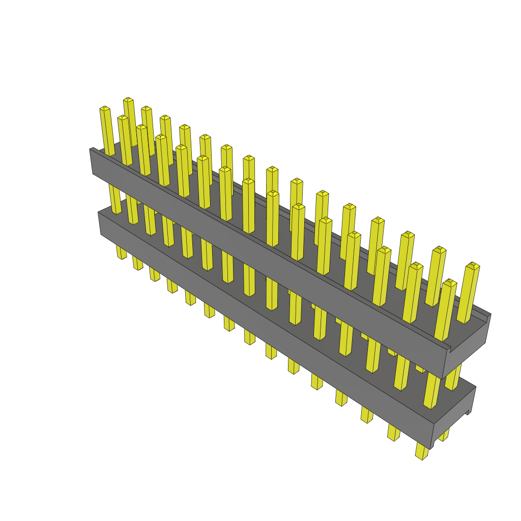 All Parts Connectors Backplane Connectors Hard Metric Connectors DW-15-15-G-D-360 by Samtec