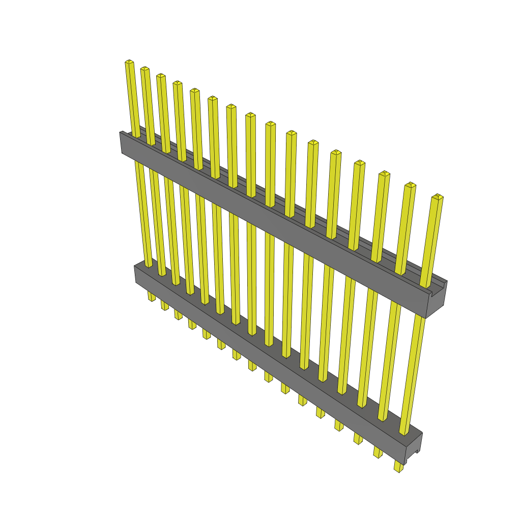 All Parts Connectors Backplane Connectors Hard Metric Connectors DW-16-13-G-S-800 by Samtec
