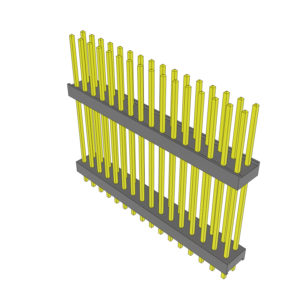 All Parts Connectors Backplane Connectors Hard Metric Connectors DW-16-19-G-D-830 by Samtec