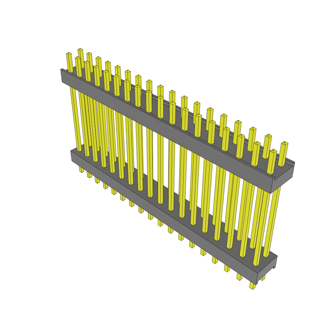 All Parts Connectors Backplane Connectors Hard Metric Connectors DW-18-12-G-D-795 by Samtec