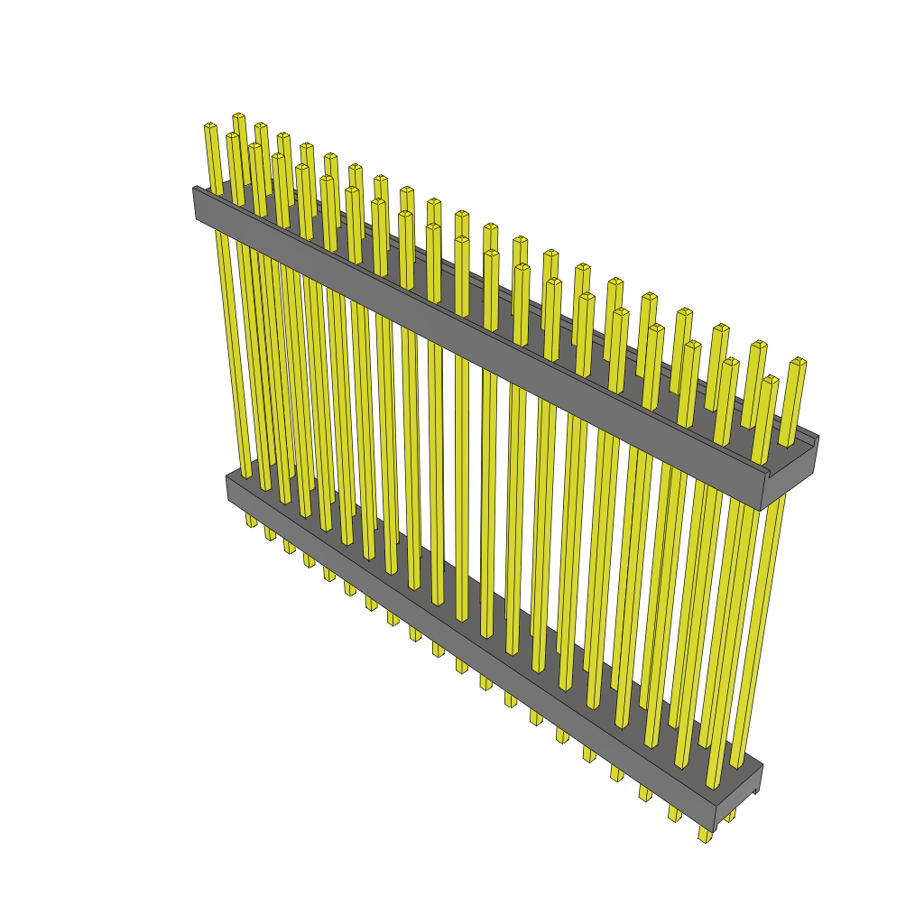All Parts Connectors Backplane Connectors Hard Metric Connectors DW-20-14-G-D-1125 by Samtec