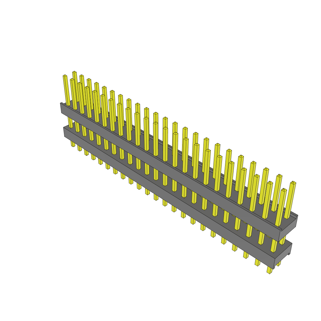 All Parts Connectors Backplane Connectors Hard Metric Connectors DW-23-09-S-D-350 by Samtec