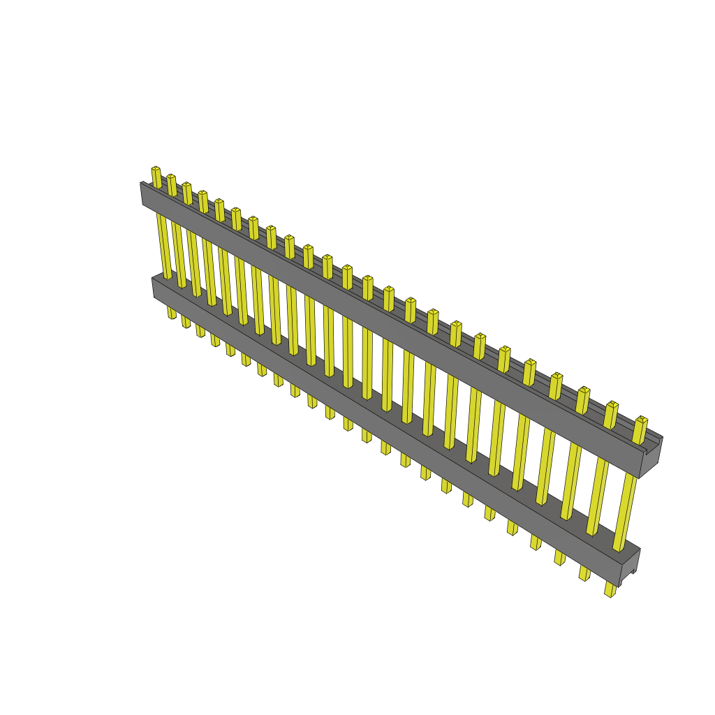 All Parts Connectors Backplane Connectors Hard Metric Connectors DW-24-09-L-S-550 by Samtec