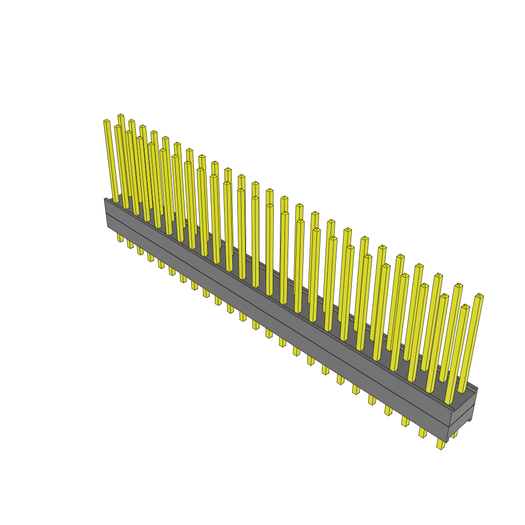 All Parts Connectors Backplane Connectors Hard Metric Connectors DW-25-10-LM-D-200 by Samtec