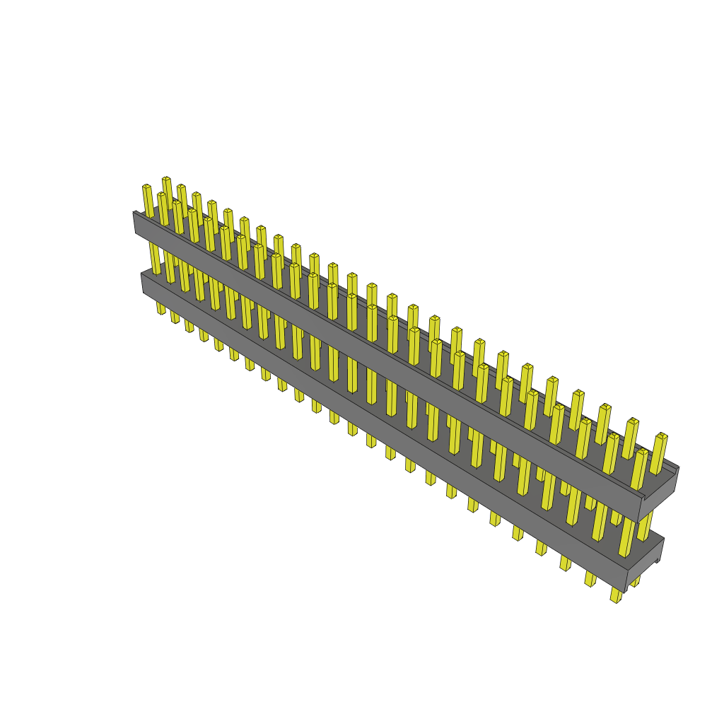 All Parts Connectors Backplane Connectors Hard Metric Connectors DW-25-15-G-D-395 by Samtec