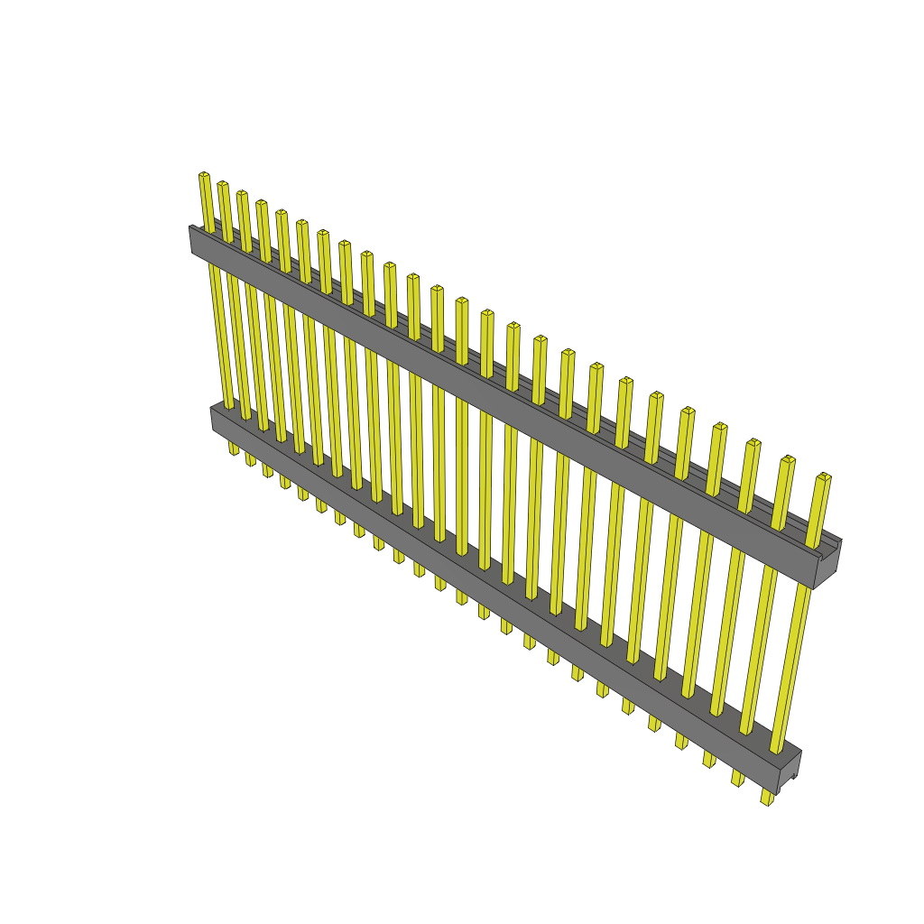 All Parts Connectors Backplane Connectors Hard Metric Connectors DW-25-20-T-S-826 by Samtec