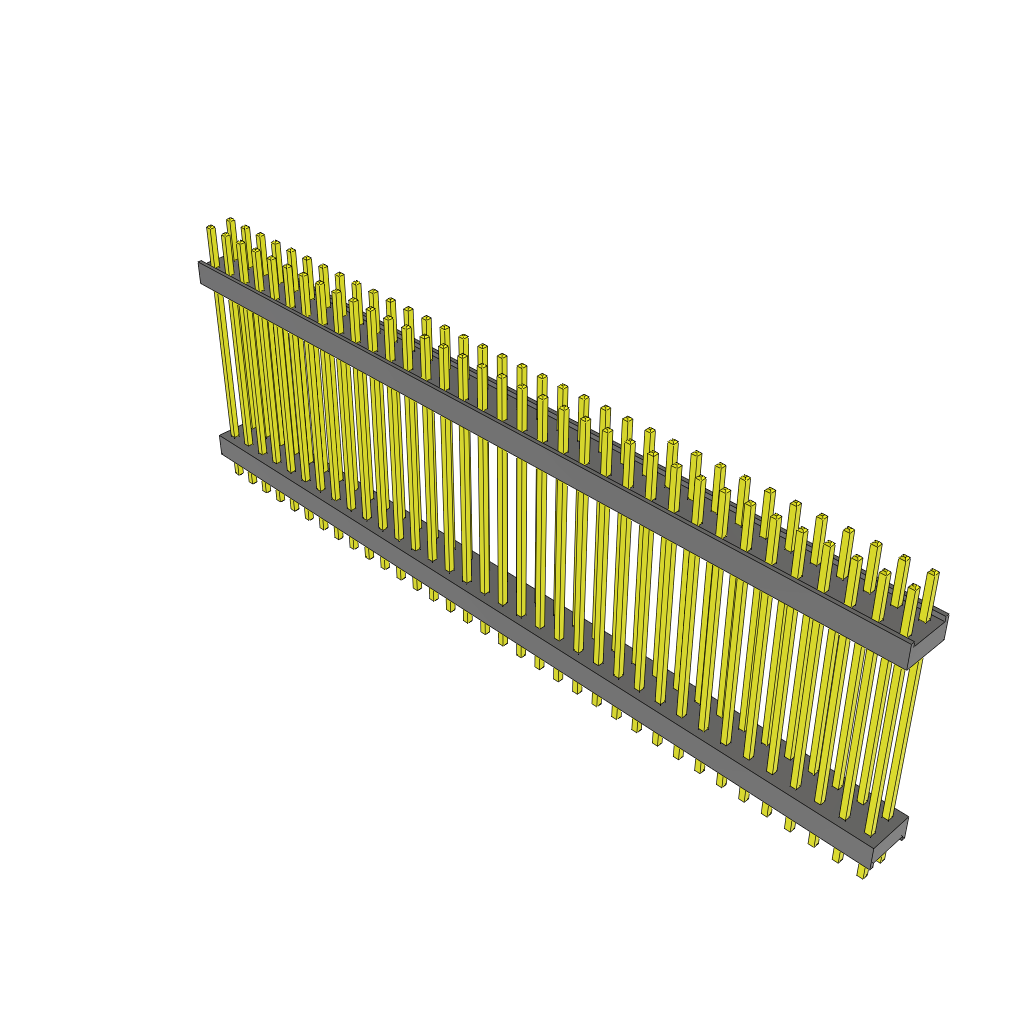 All Parts Connectors Backplane Connectors Hard Metric Connectors DW-35-13-G-D-956 by Samtec