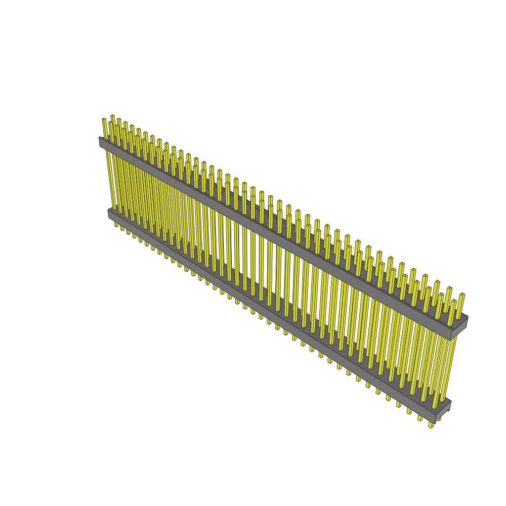 All Parts Connectors Backplane Connectors Hard Metric Connectors DW-40-13-T-D-921 by Samtec