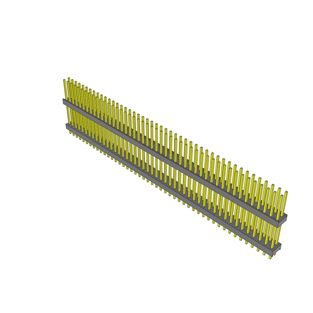 All Parts Connectors Backplane Connectors Hard Metric Connectors DW-46-20-L-D-630 by Samtec