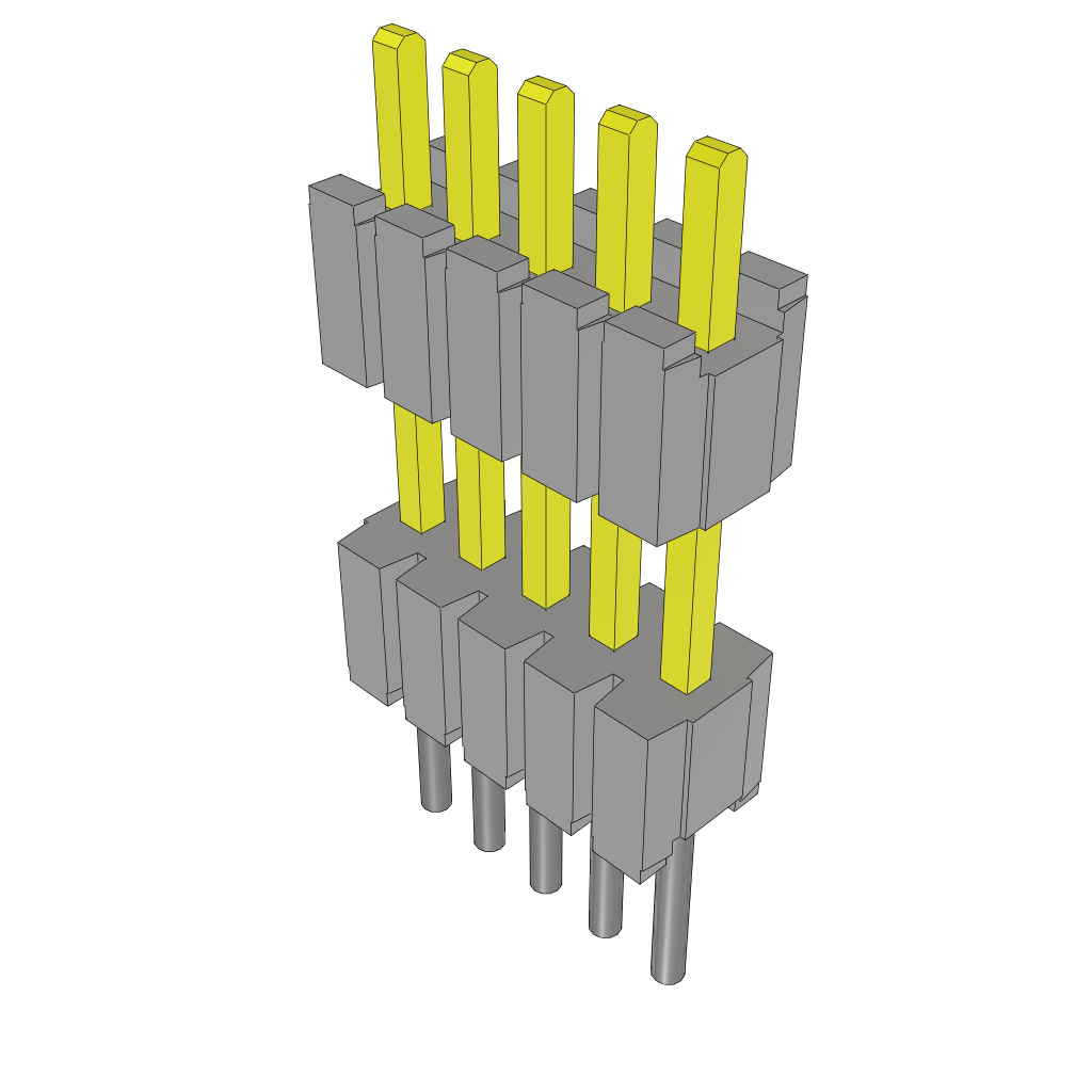 All Parts Connectors Backplane Connectors Hard Metric Connectors DWM-05-53-S-S-315 by Samtec