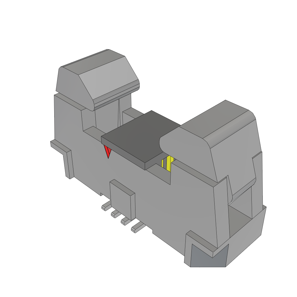 All Parts Power Products Batteries and Accessories Accessories Battery Housings-Cradles EHF-104-01-L-D-SM-P-TR by Samtec