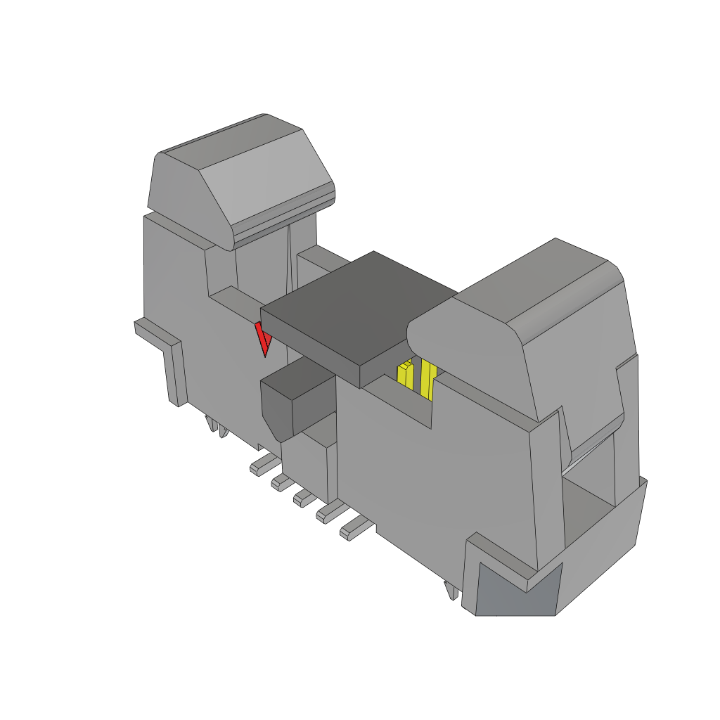 All Parts Power Products Batteries and Accessories Accessories Battery Housings-Cradles EHF-105-01-F-D-SM-LC-P by Samtec