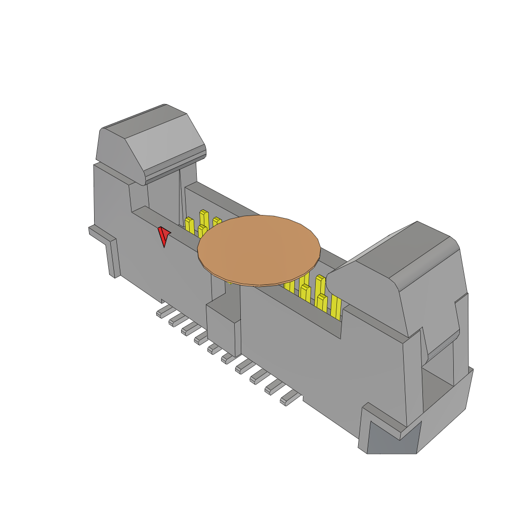 All Parts Power Products Batteries and Accessories Accessories Battery Housings-Cradles EHF-110-01-F-D-SM-K-TR by Samtec