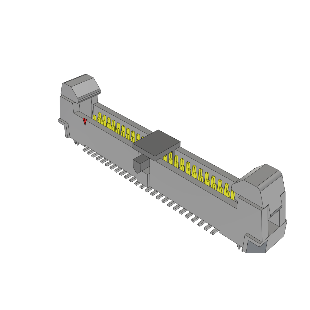 All Parts Connectors Headers EHF-125-01-S-D-SM-LC-P by Samtec
