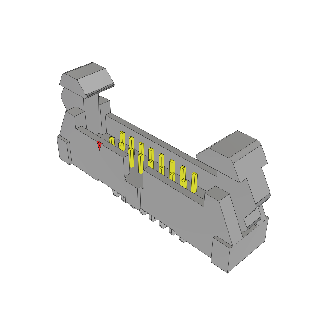 All Parts Power Products Batteries and Accessories Accessories Battery Housings-Cradles EHT-108-01-S-D-RA-SR by Samtec
