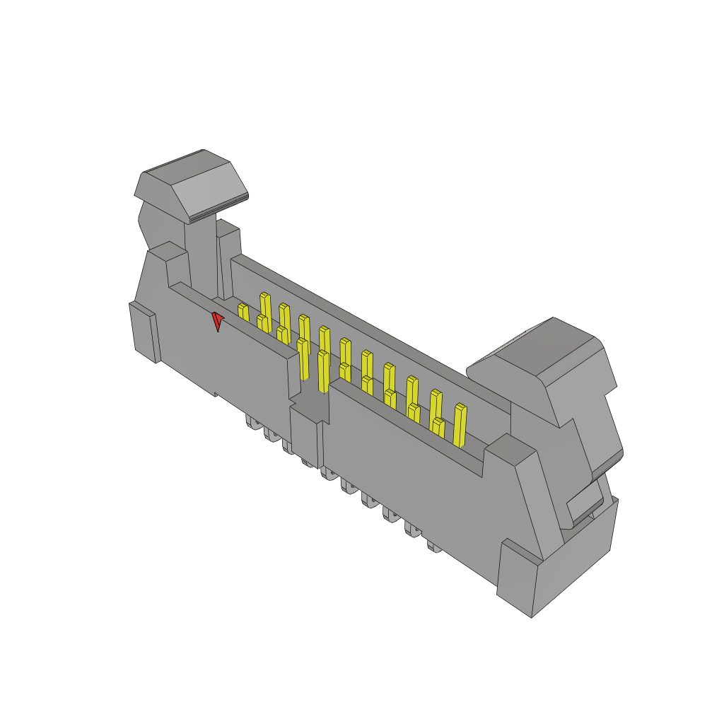 All Parts Power Products Batteries and Accessories Accessories Battery Housings-Cradles EHT-110-01-L-D-RA-SR by Samtec