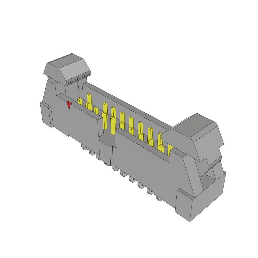 All Parts Power Products Batteries and Accessories Accessories Battery Housings-Cradles EHT-110-01-S-D-RA-04 by Samtec