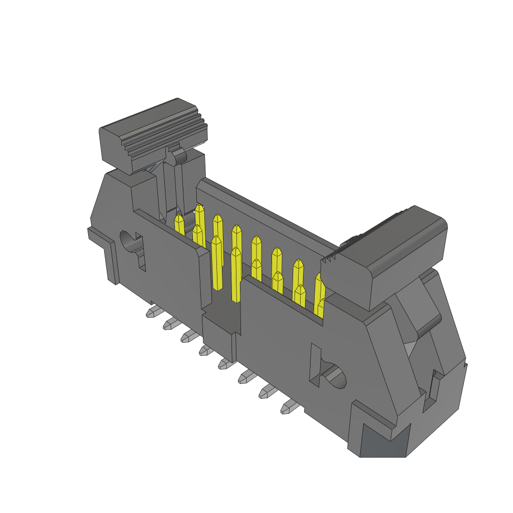 All Parts Power Products Batteries and Accessories Accessories Battery Housings-Cradles EJH-108-01-F-D-SM by Samtec
