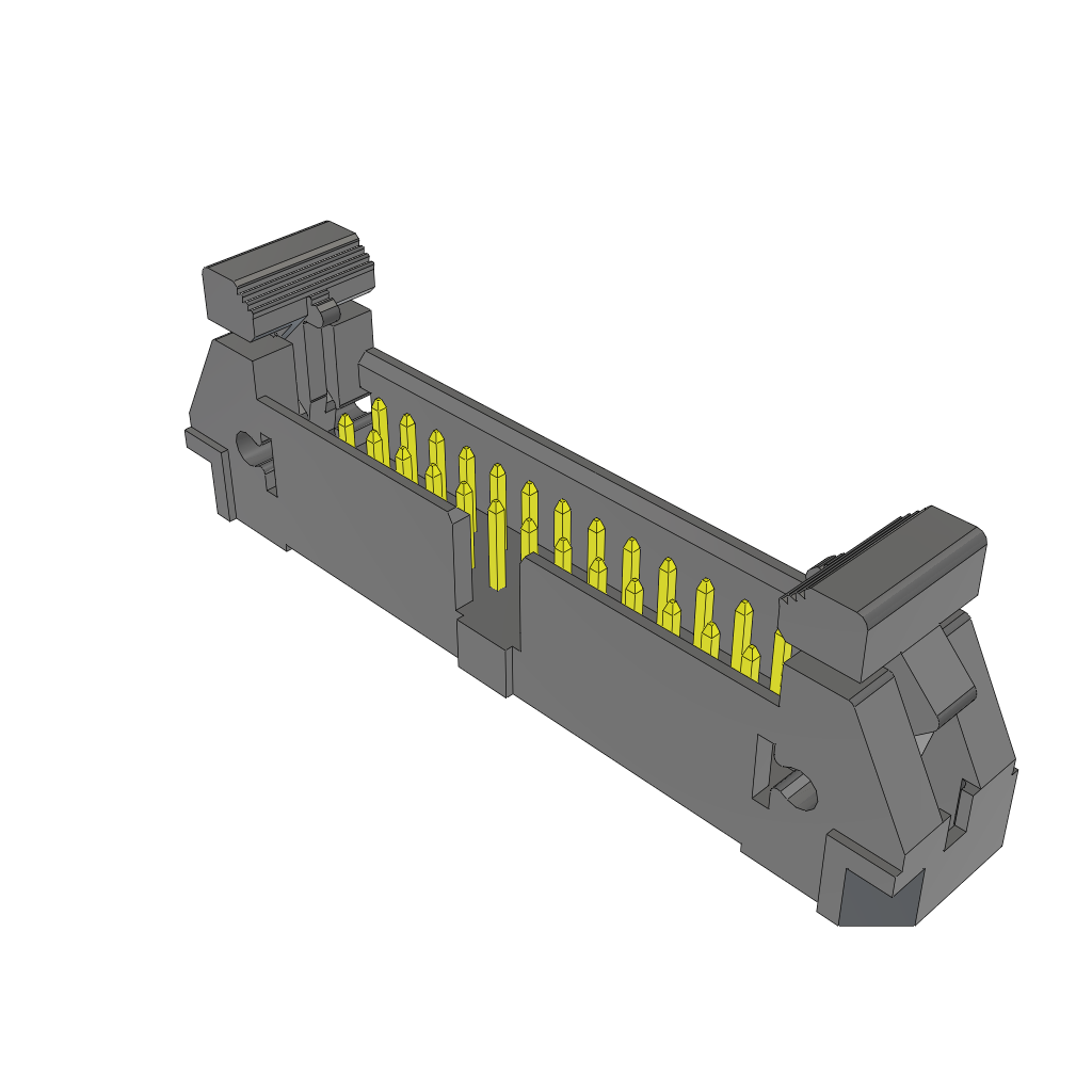 All Parts Power Products Batteries and Accessories Accessories Battery Housings-Cradles EJH-113-02-S-D-TH by Samtec