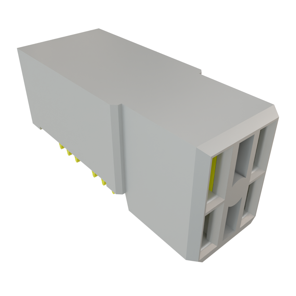 All Parts Connectors Power and Signal connectors EPTS-2-P-D-RA-04 by Samtec