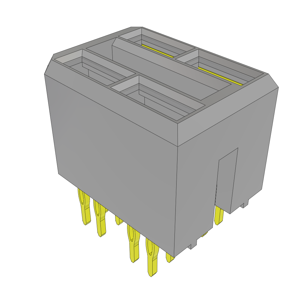 All Parts Connectors Power and Signal connectors EPTS-2-P-D-VT-03 by Samtec