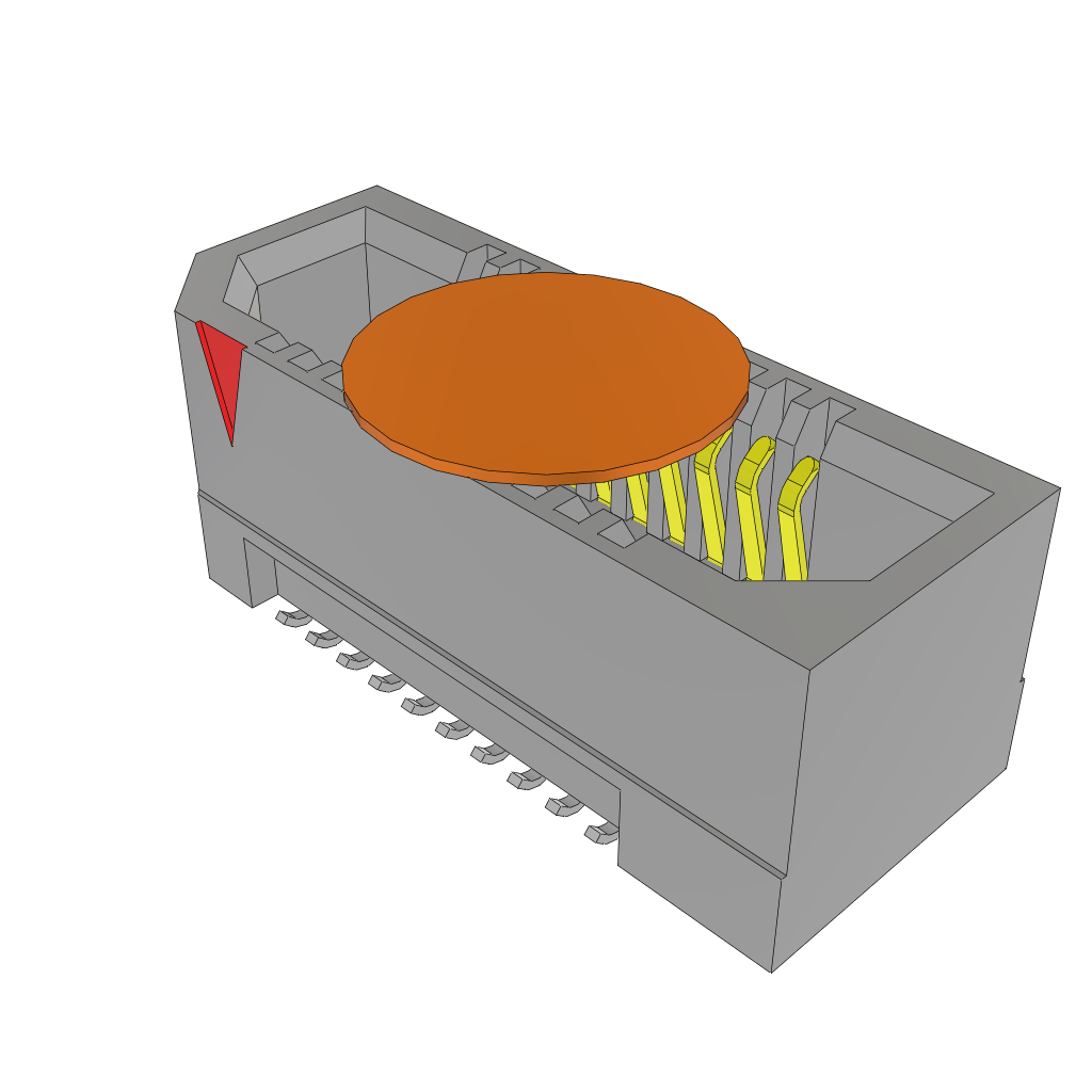 ERF8-010-7.0-L-DV-EGPS-K-TR by Samtec