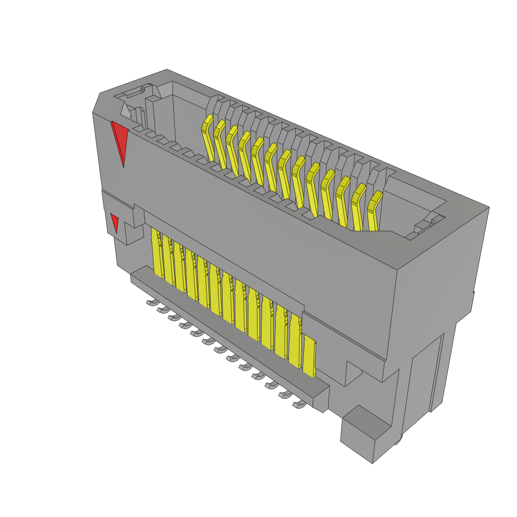 All Parts Connectors rugged connector ERF8-013-09.0-L-DV-TR by Samtec