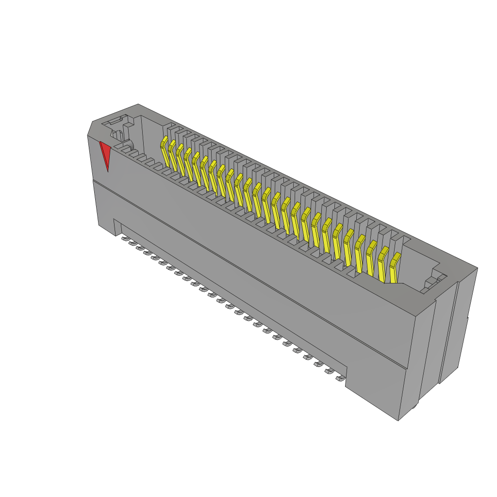 All Parts Connectors rugged connector ERF8-025-07.0-L-DV-L-TR by Samtec