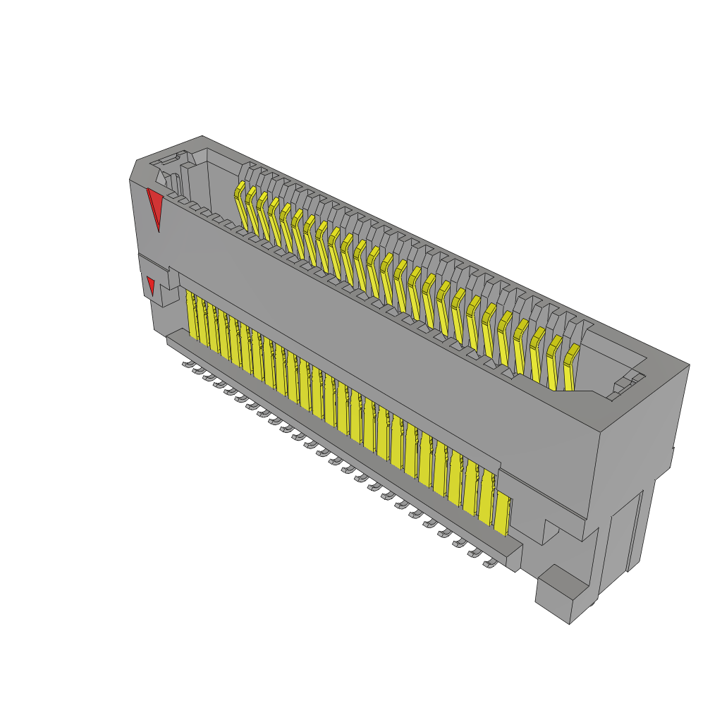 All Parts Connectors rugged connector ERF8-025-09.0-S-DV-TR by Samtec