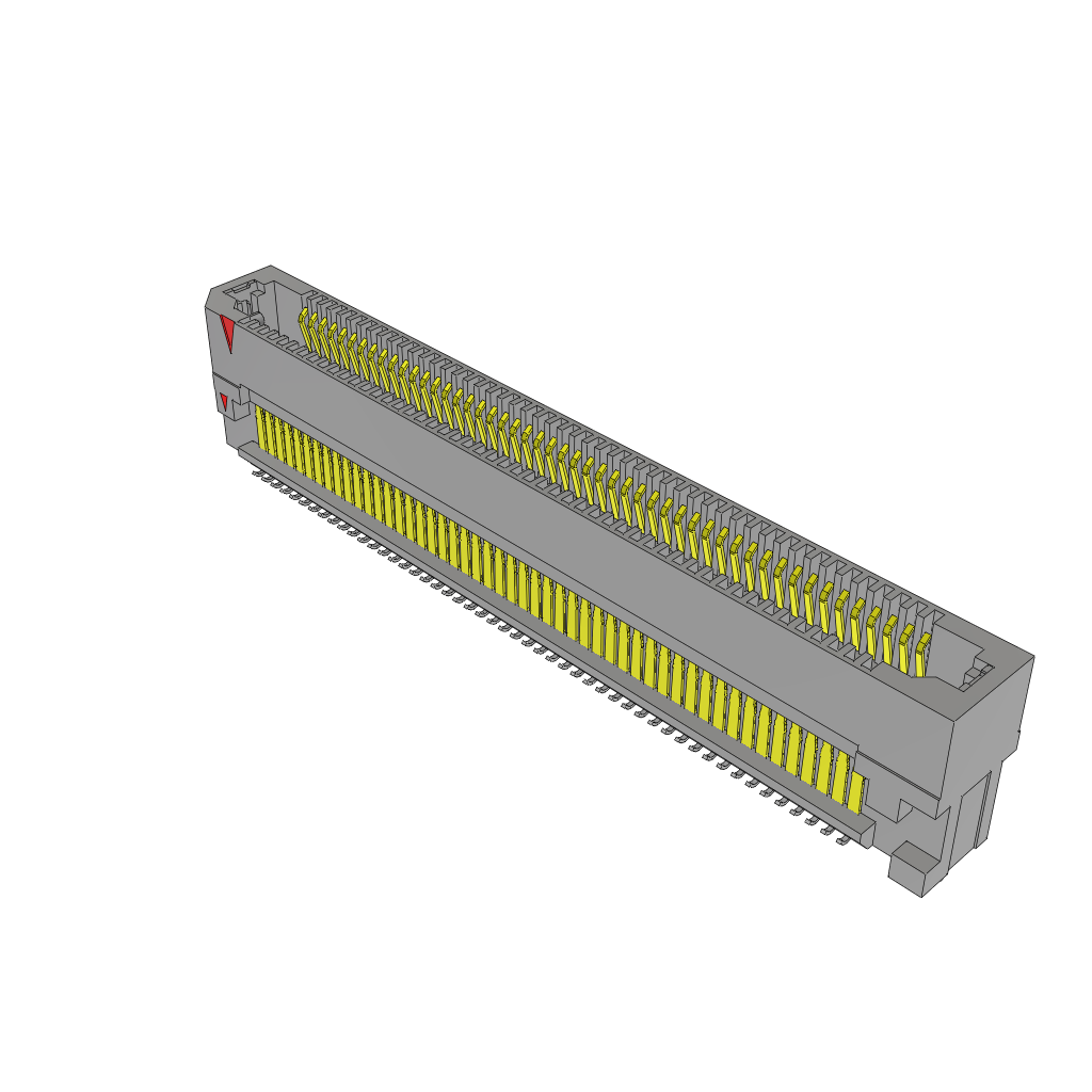 All Parts Connectors rugged connector ERF8-050-09.0-L-DV-L-TR by Samtec