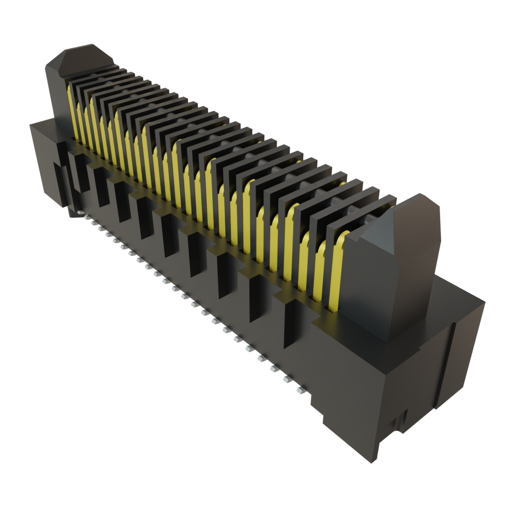 All Parts Connectors Smart Card Connectors ERM8-025-05.0-L-DV-DS-TR by Samtec