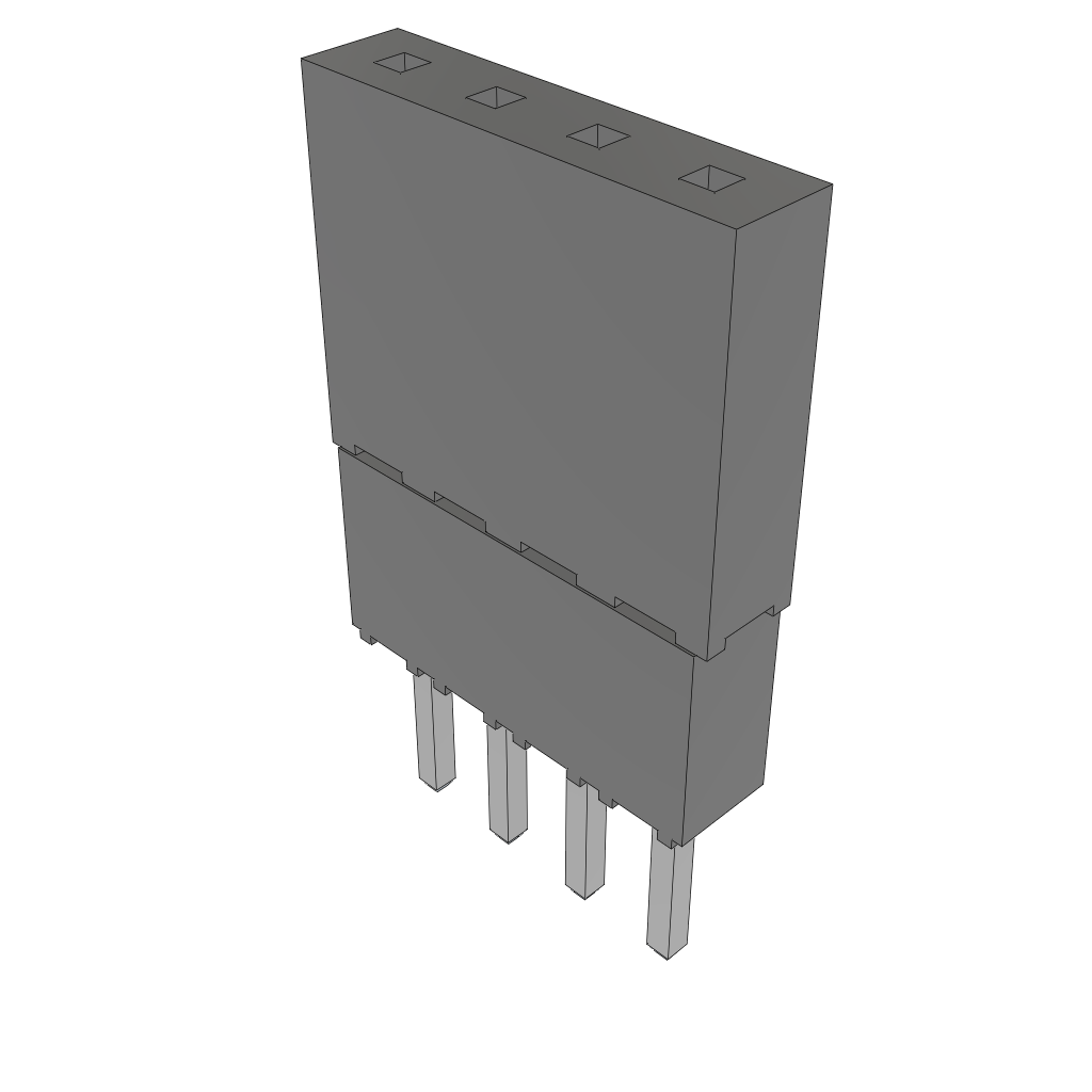 All Parts Connectors Fiber Optic Connectors and Accessories SC Connectors ESQ-104-23-S-S by Samtec