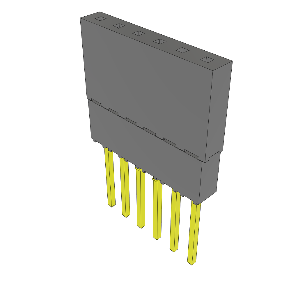 All Parts Connectors Fiber Optic Connectors and Accessories SC Connectors ESQ-106-24-G-S-LL by Samtec
